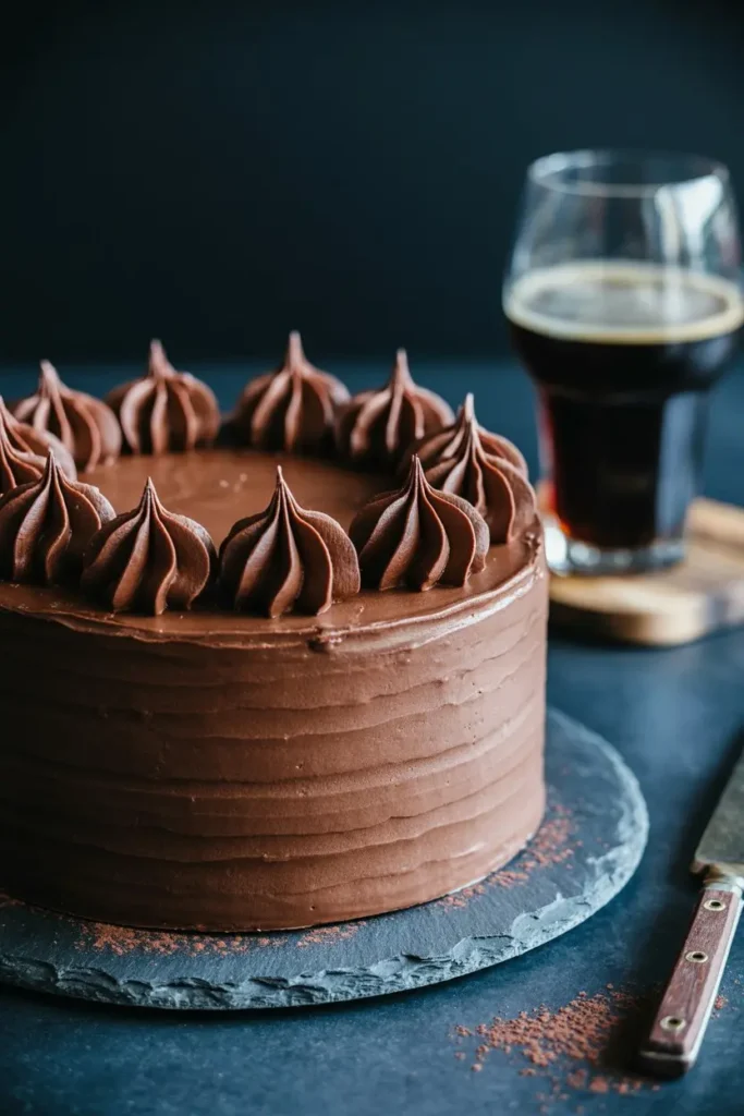 Chocolate stout cake