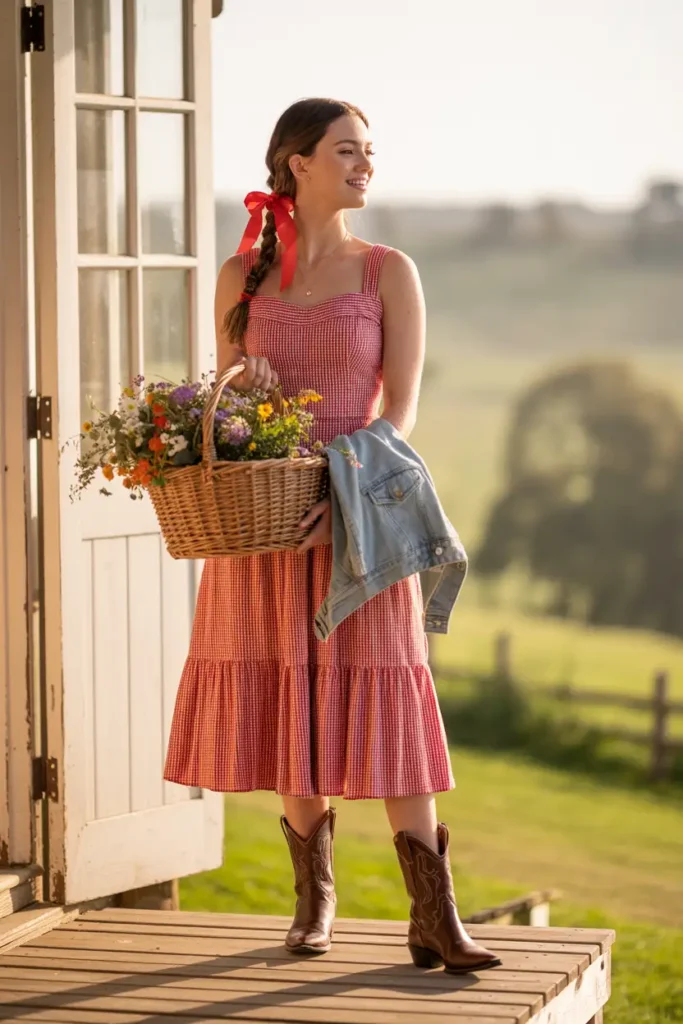 Cowgirl birthday party outfit
