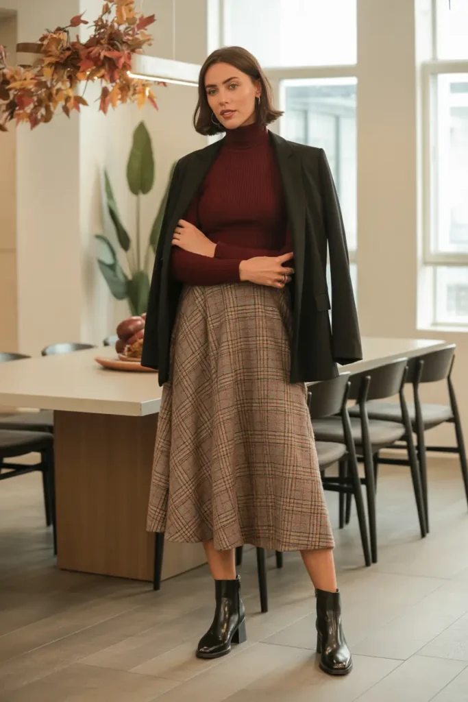 Dressy Thanksgiving guest outfit