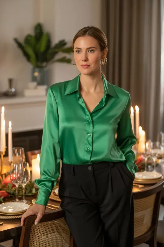 Elegant Thanksgiving outfits women