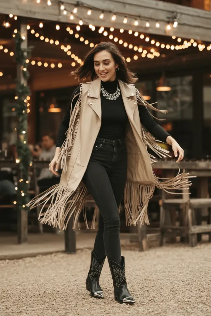 Fringe western holiday style