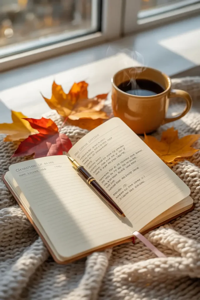 Gratitude journal Thanksgiving gift idea