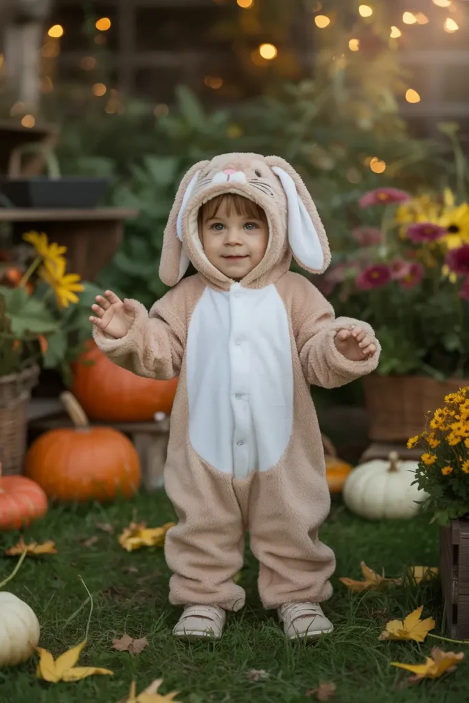 Kids animal costume bunny puppy