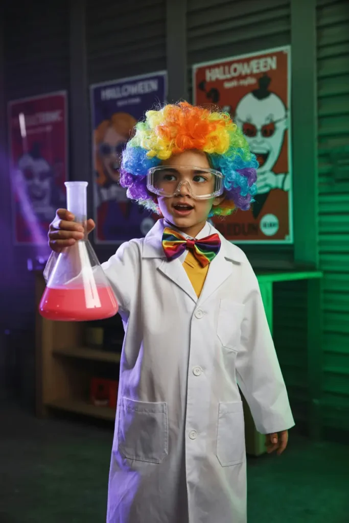 Kids scientist costume idea