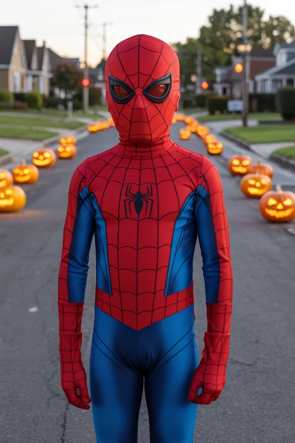 Kids superhero costume Spider-Man
