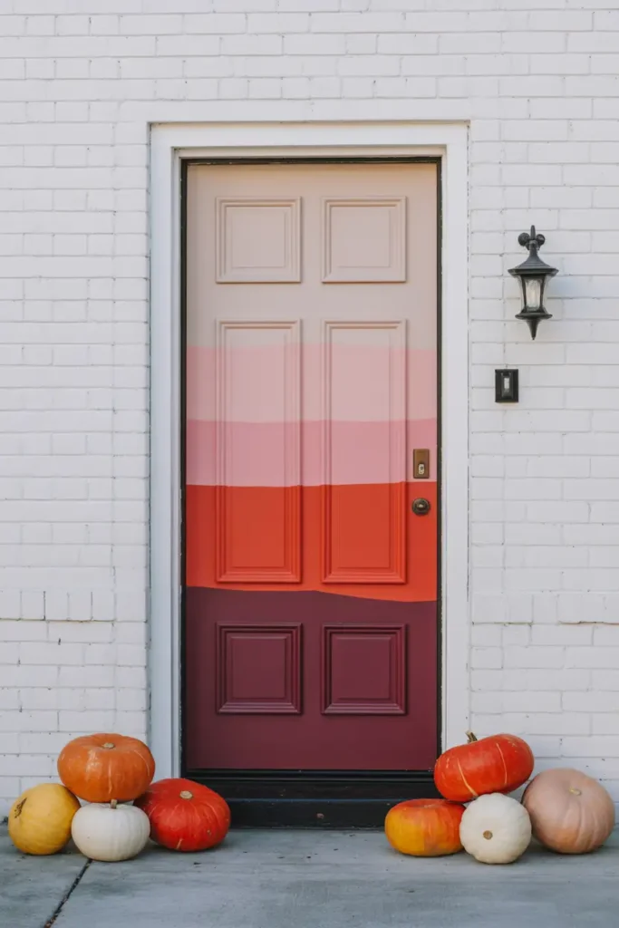 Modern Thanksgiving Door Decor
