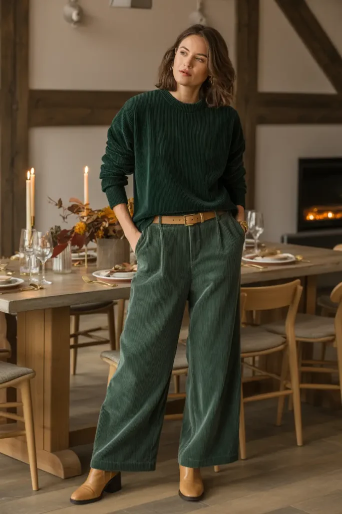 Monochrome Thanksgiving outfit ideas