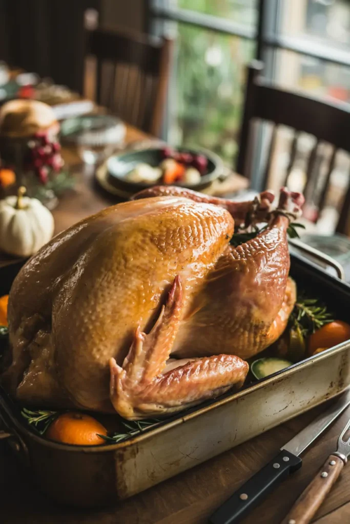 Overnight Brined Turkey Recipe