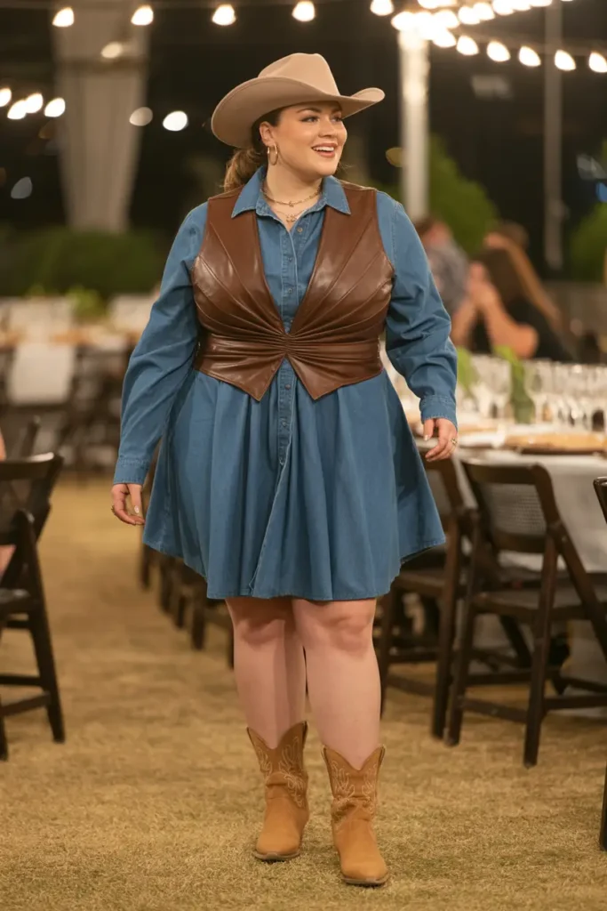 Plus Size Cowgirl Outfit Ideas