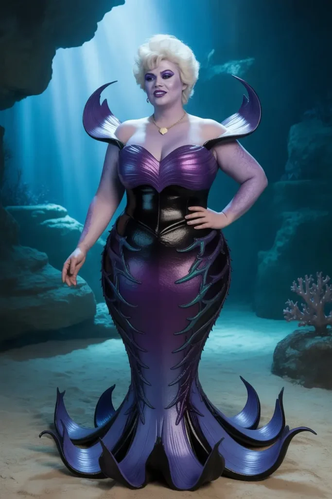 Plus size Ursula costume