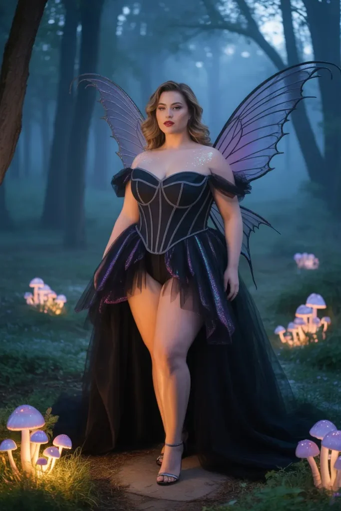 Plus size fairy costume