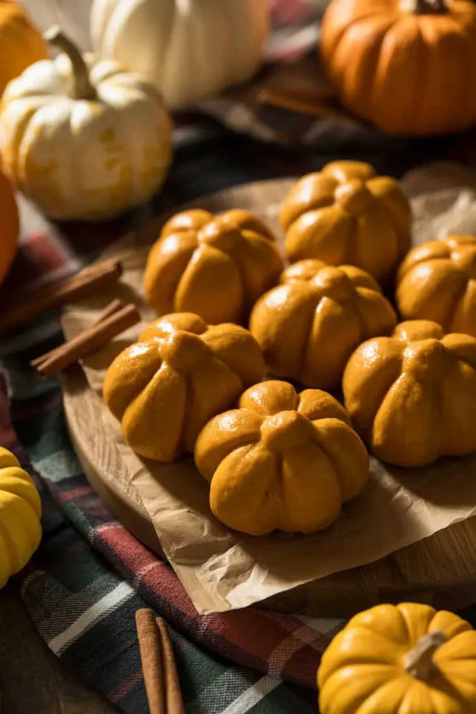 Pumpkin spice rolls