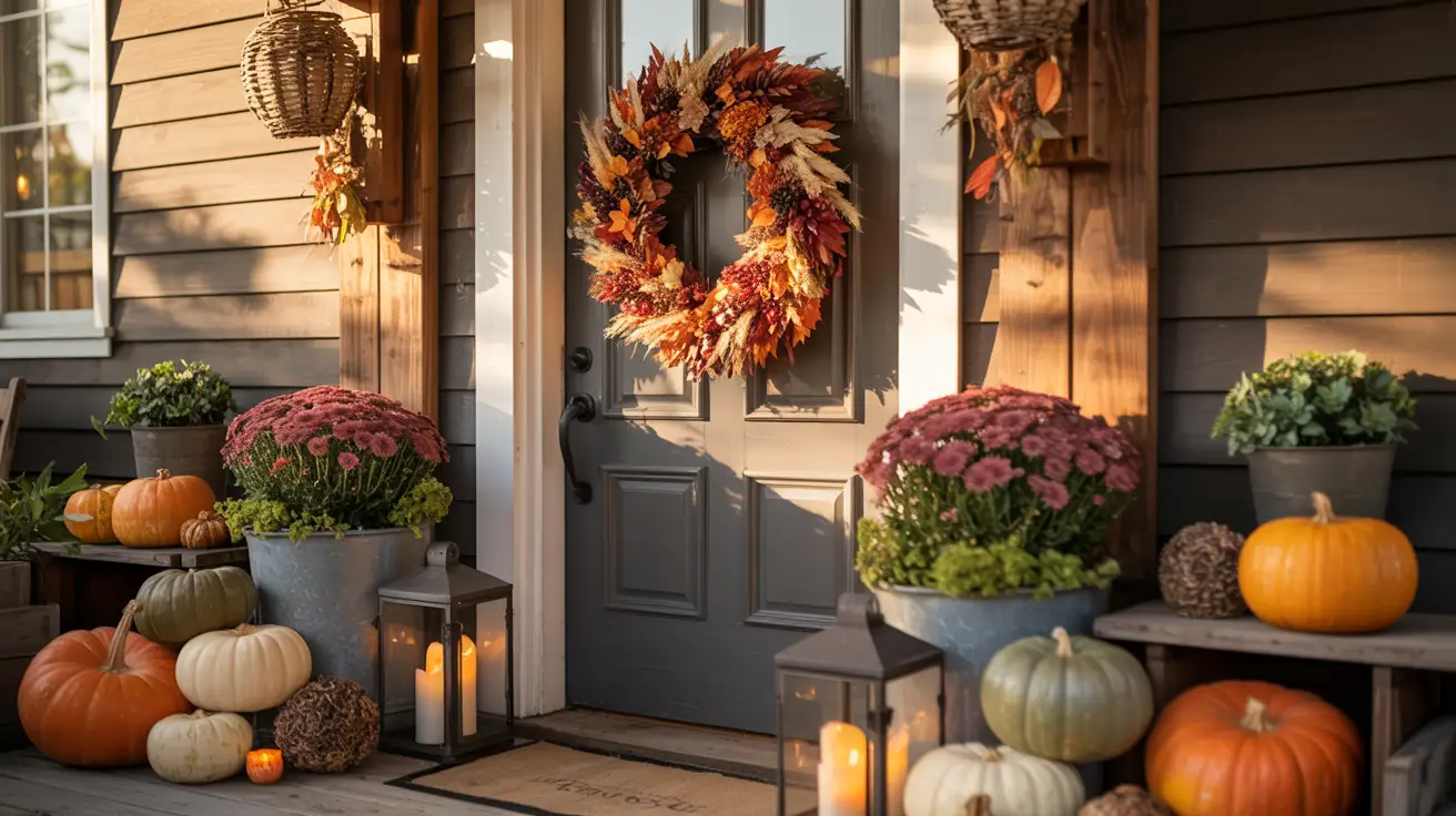 Thanksgiving Door Decor Ideas