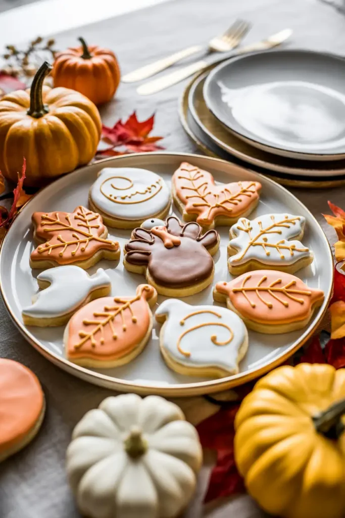 Thanksgiving cookie decor