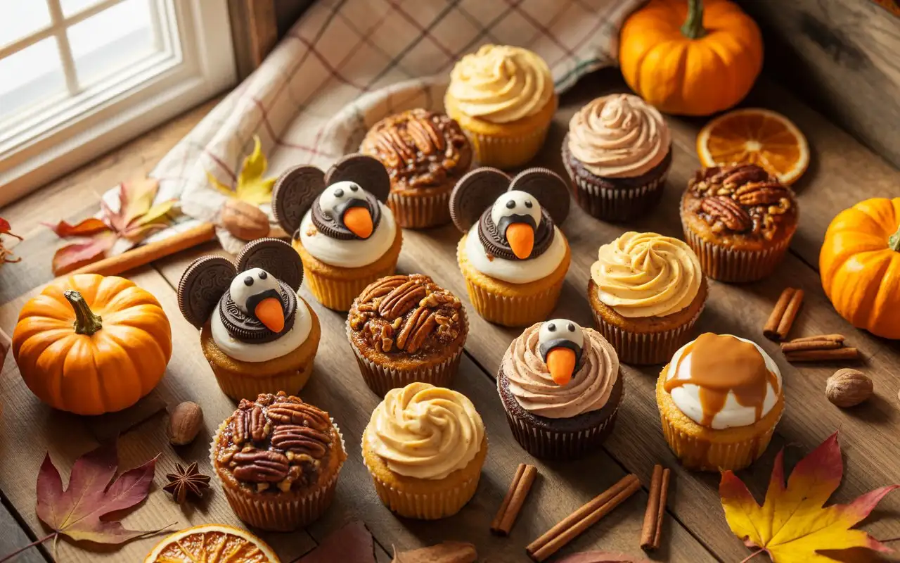 Thanksgiving cupcake ideas