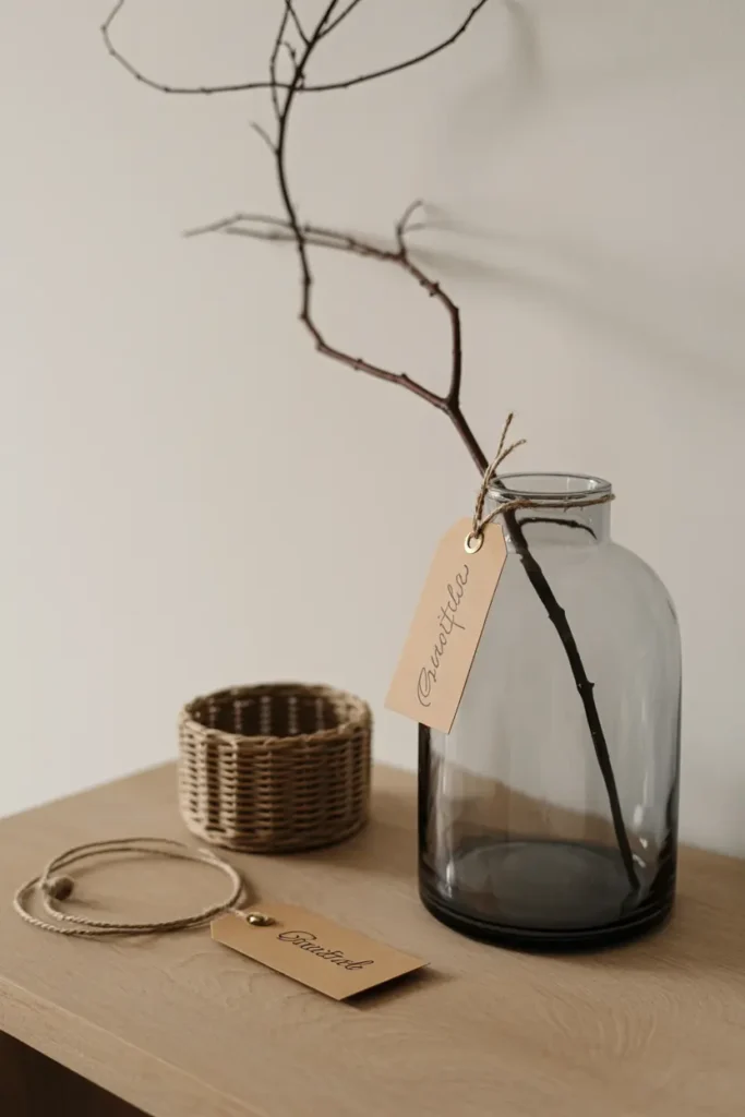 Thanksgiving gratitude display ideas