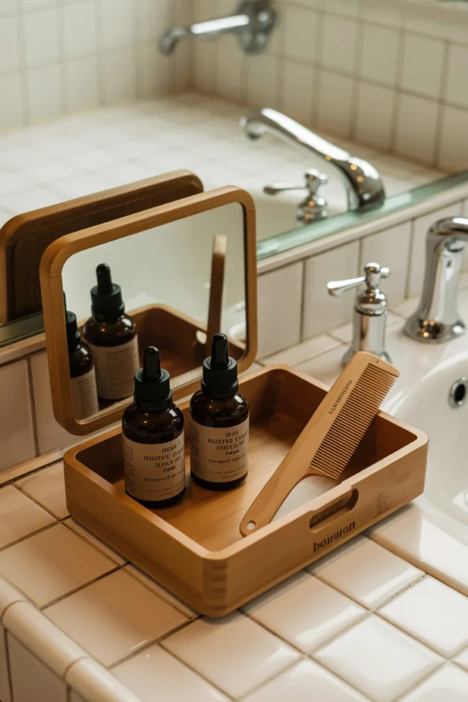 Beard grooming kit for men