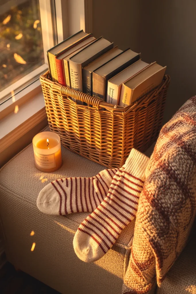 Book lover gift basket Christmas