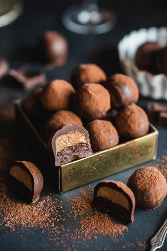 Chocolate truffles holiday recipe