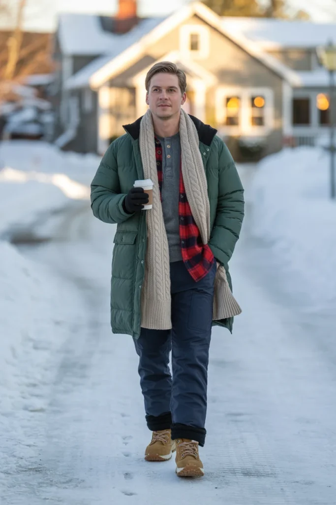 Commuter cold weather layering system