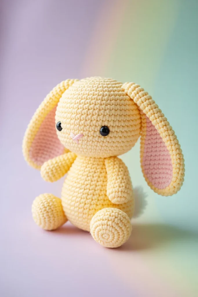 Crochet amigurumi stuffed animal