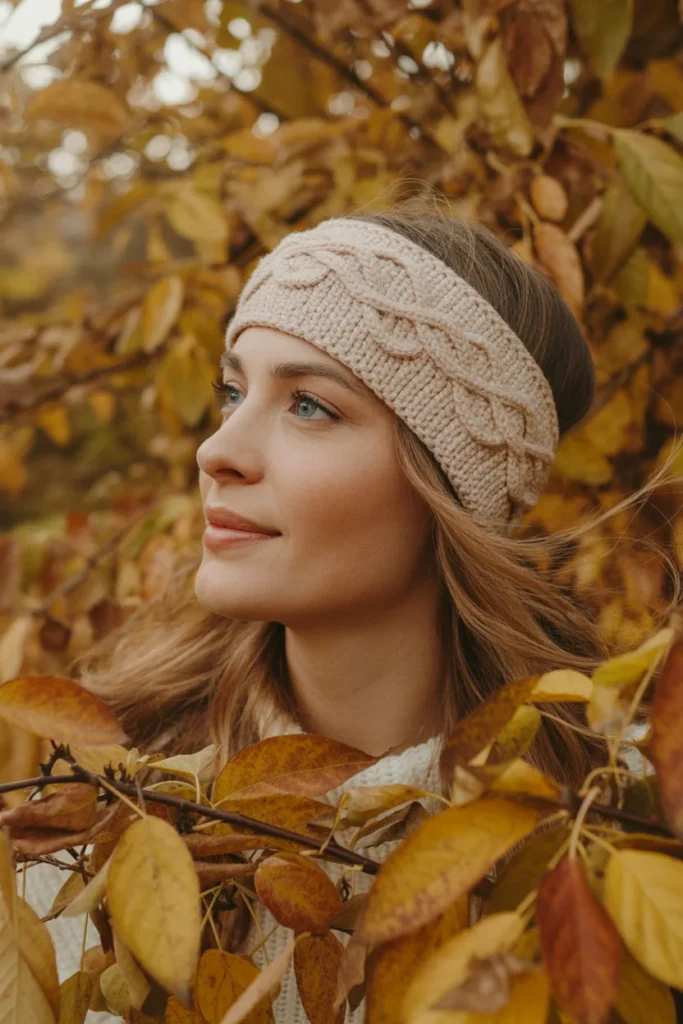Crochet ear warmer gift