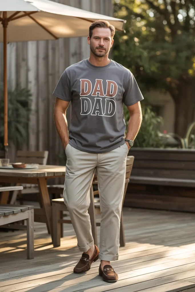Dad gender reveal outfit