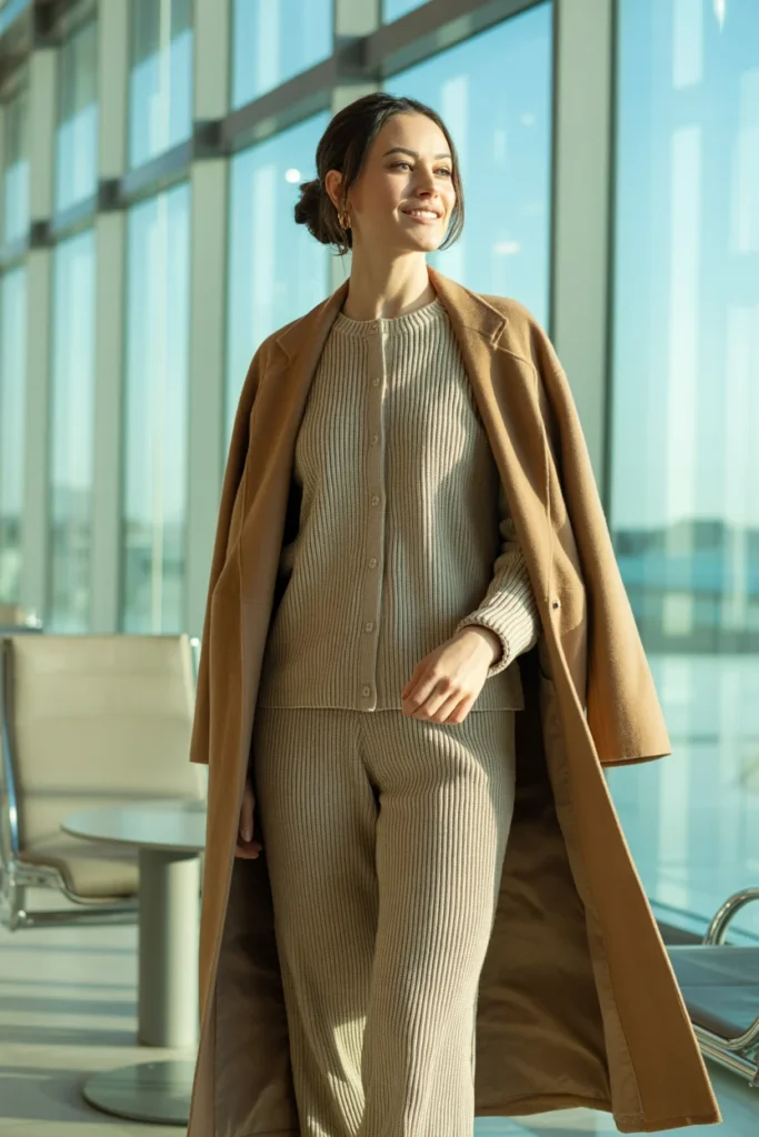 Elevated loungewear winter style