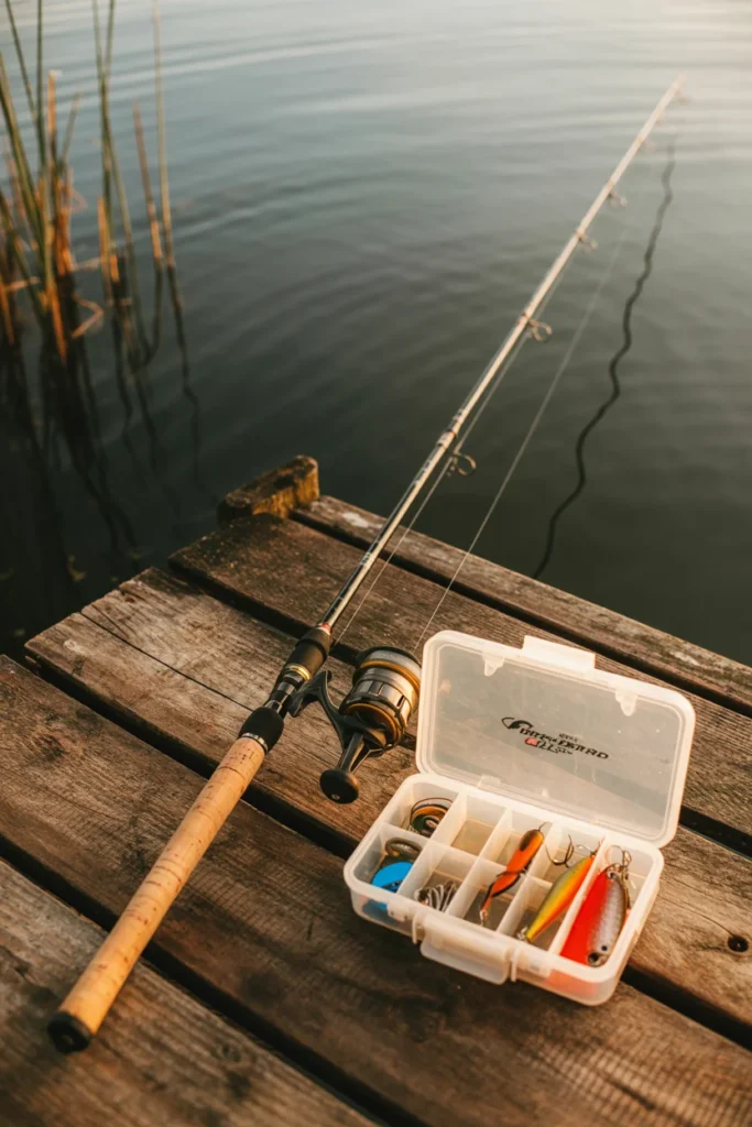 Fishing Rod and Tackle Box Set