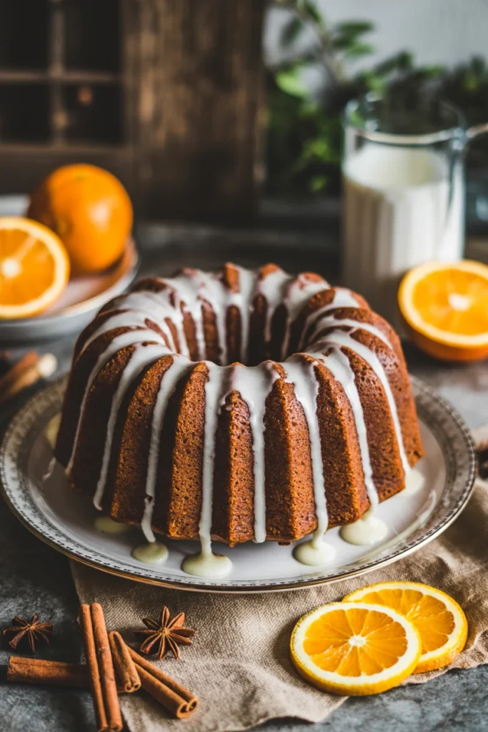 Gingerbread bundt cake recipe