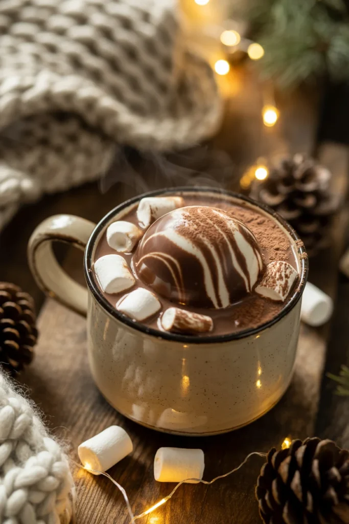 Hot chocolate bomb gift