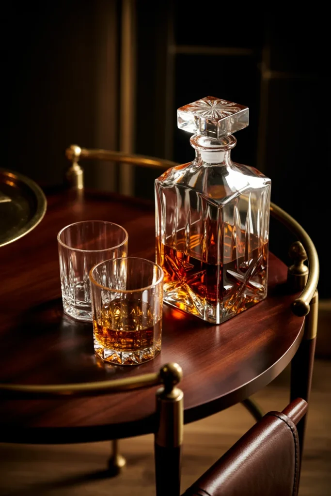 Luxury personalized decanter gift