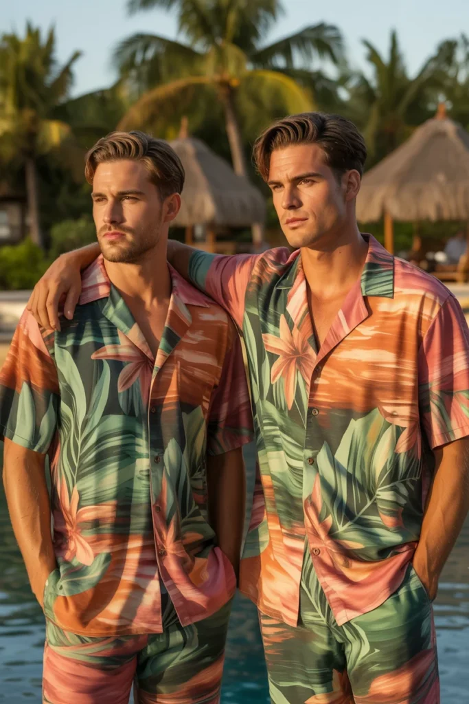 Matching bachelor party shirts