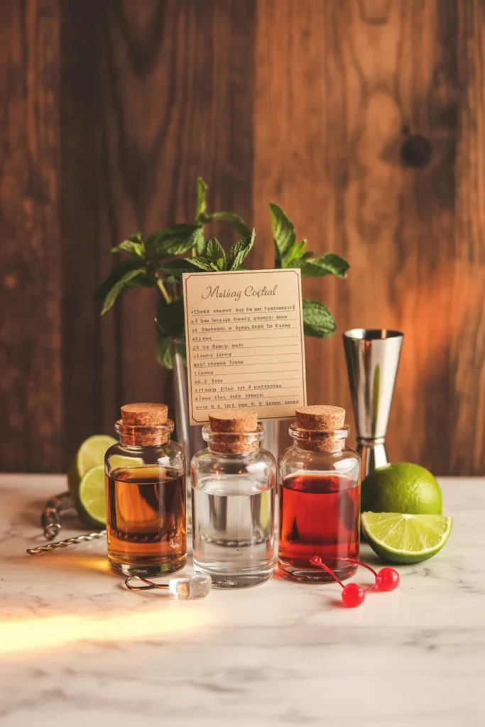 Mini cocktail stocking stuffer