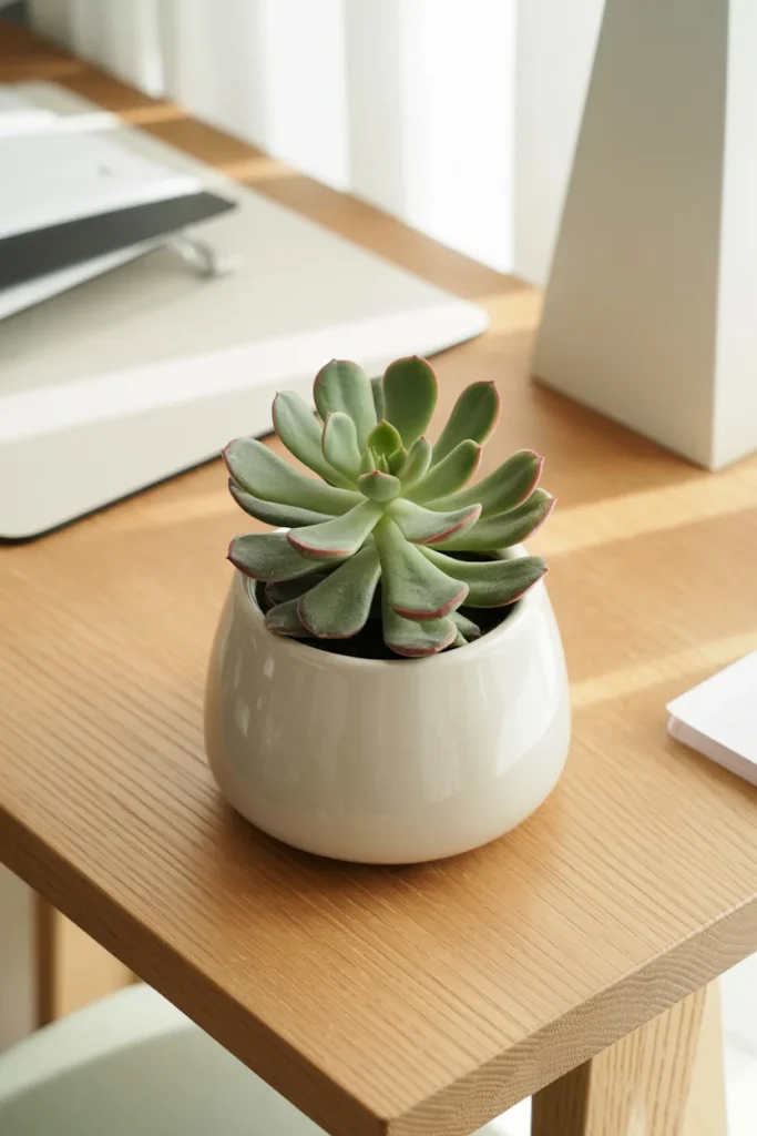 Mini succulent stocking stuffer