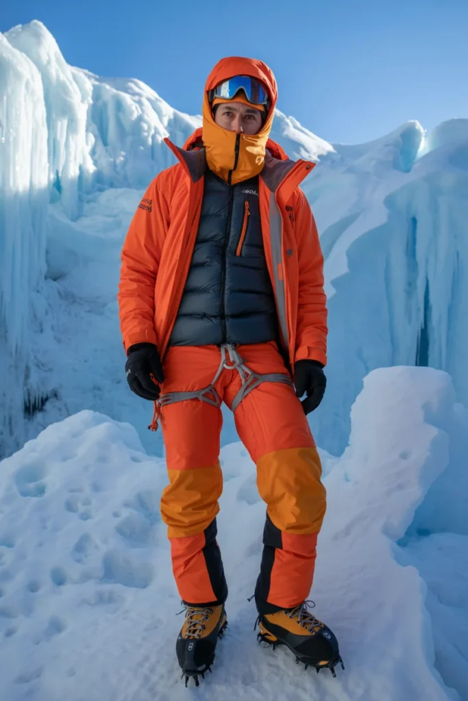 Mountaineer polar expedition clothing