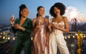 New Year Eve outfit ideas for Black women celebration