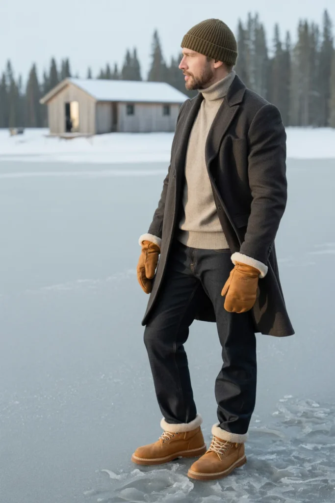 Nordic extreme winter gear style