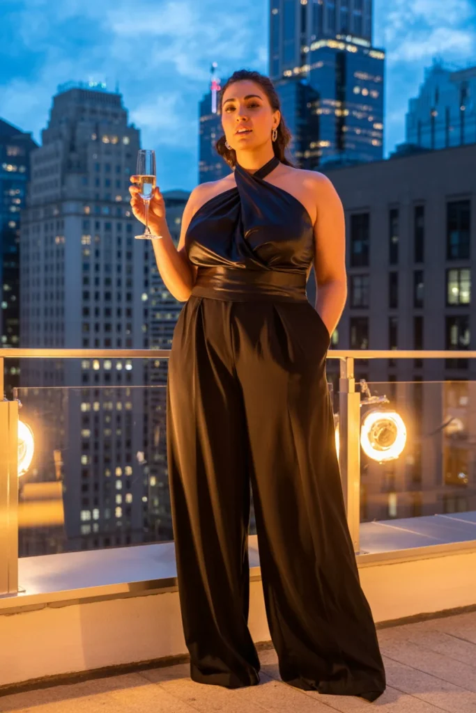 Plus size NYE jumpsuit