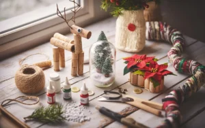 Recycled Christmas crafts