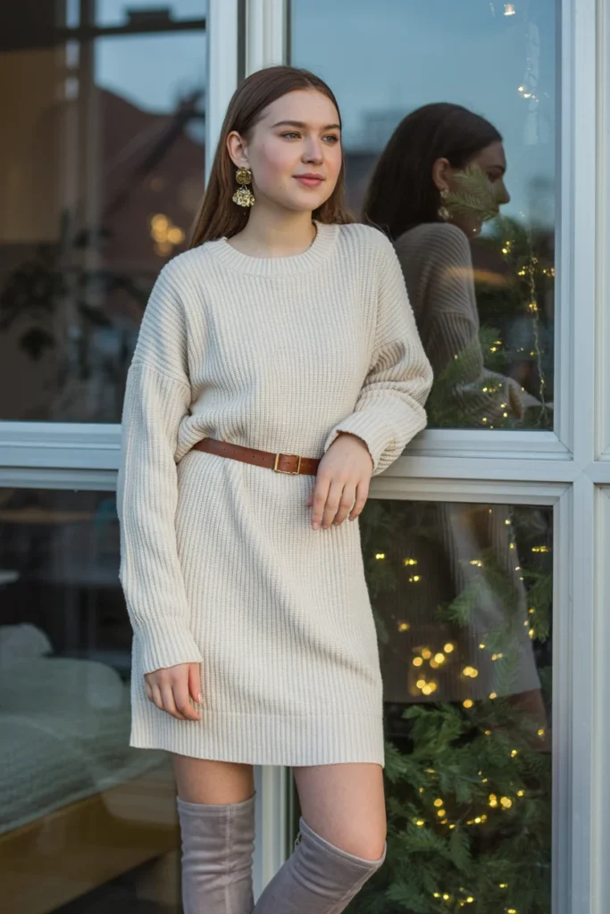 Sweater Dress Simplicity