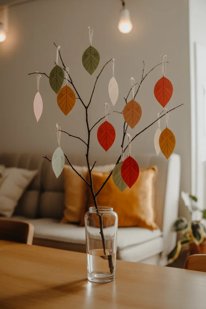 Thanksgiving gratitude tree craft