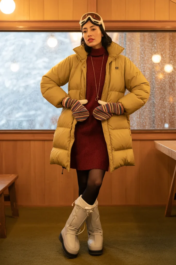 Vintage subzero temperature outfits