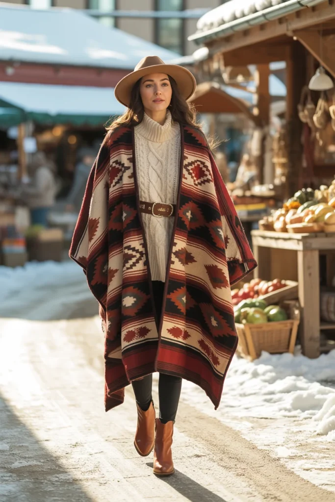 Western fashion winter coat