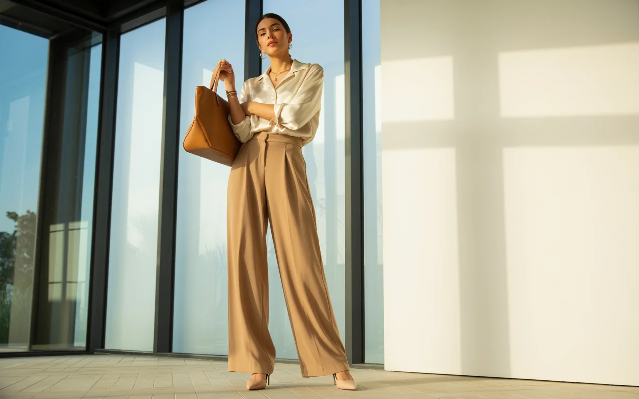 Wide Leg Pants Outfit Ideas