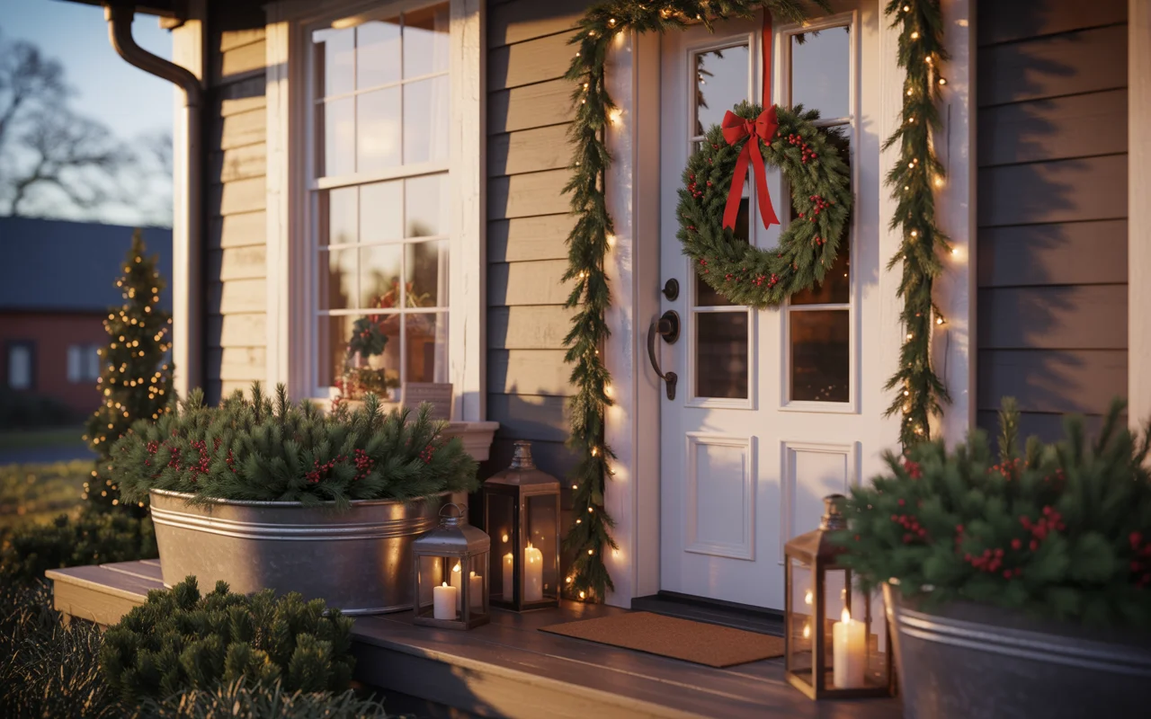 outdoor Christmas decor ideas