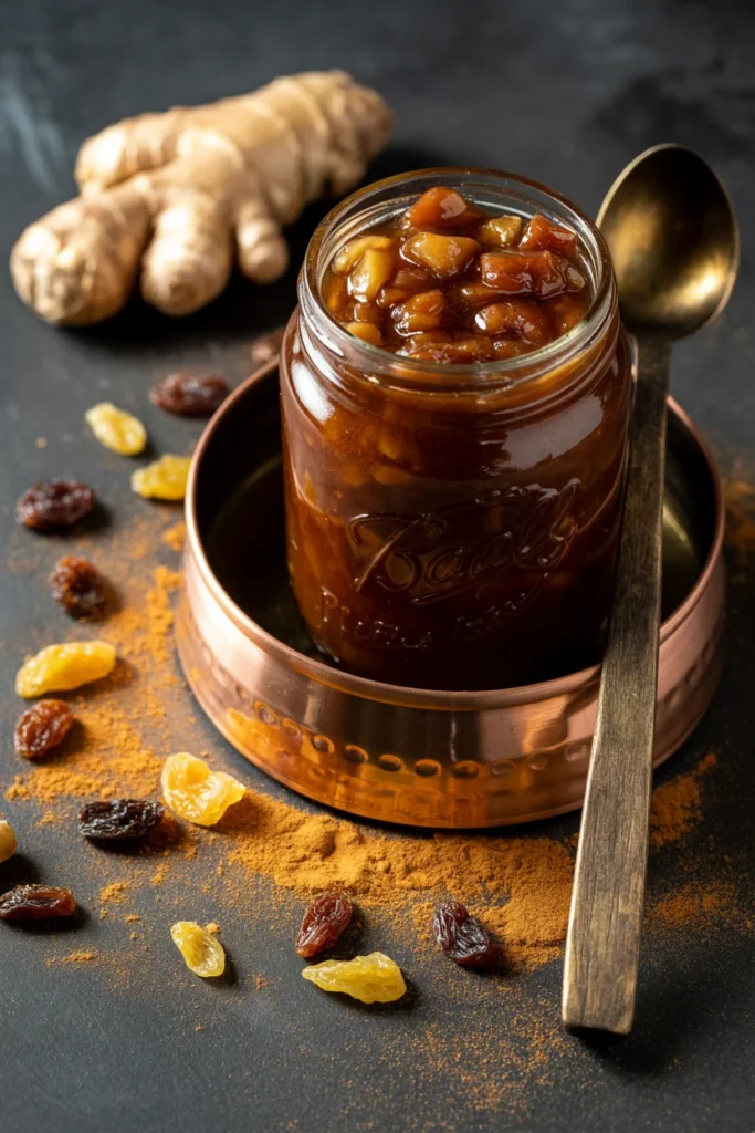 Apple ginger chutney recipe
