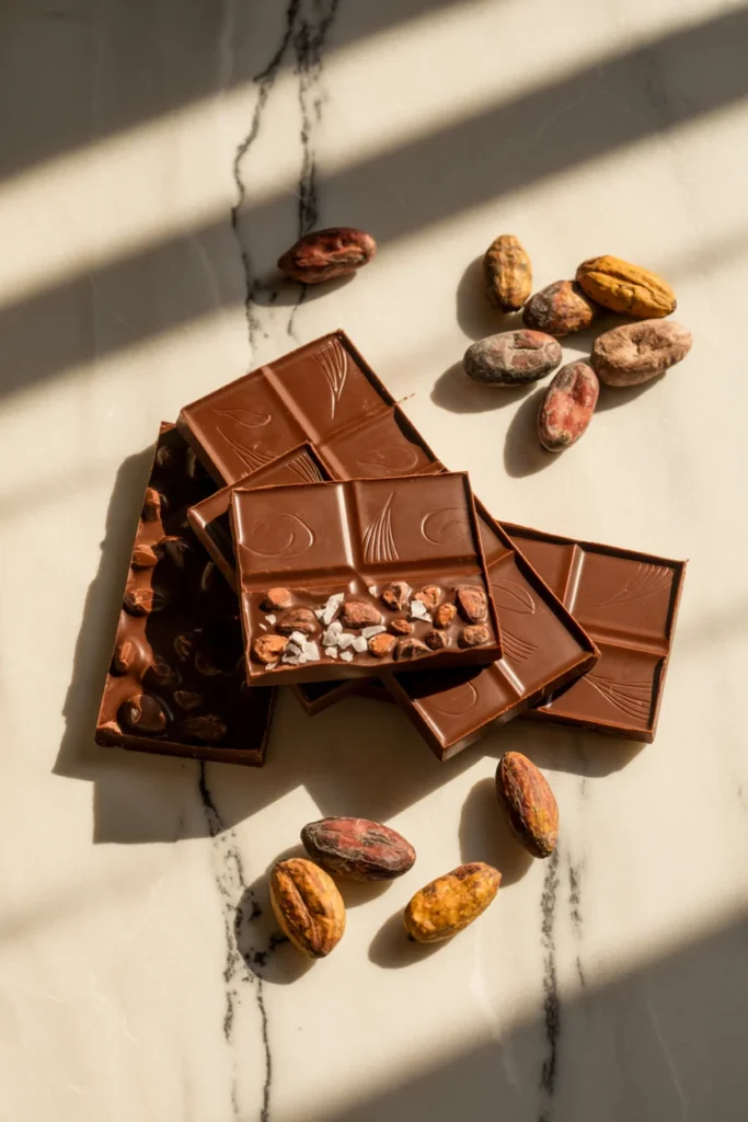 Artisan chocolate stocking stuffer