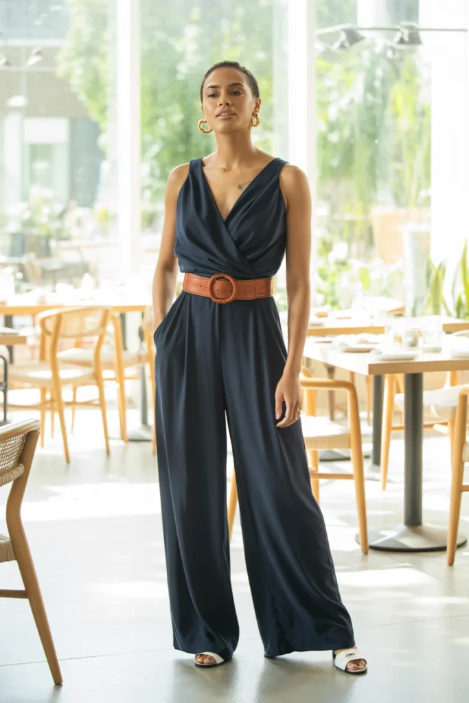 Brunch outfit tailored jumpsuit