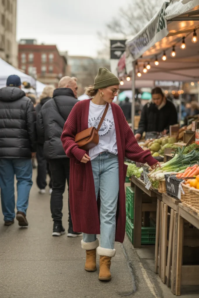 Casual NYC weekend style